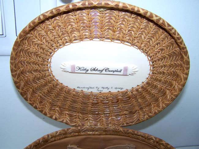 An Exquisite MATTAPOISETT Basket by the leading artist in the field Kathy Campbell — image 6